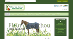 Desktop Screenshot of fleurdekachou.com